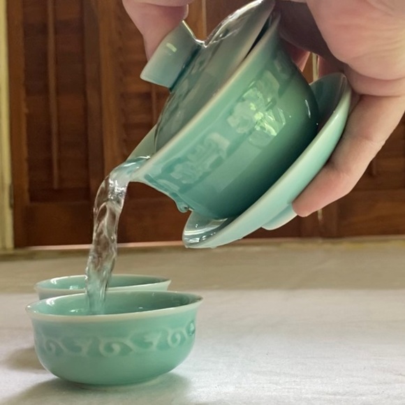 Chinese Tea Set - Picture 1 of 12